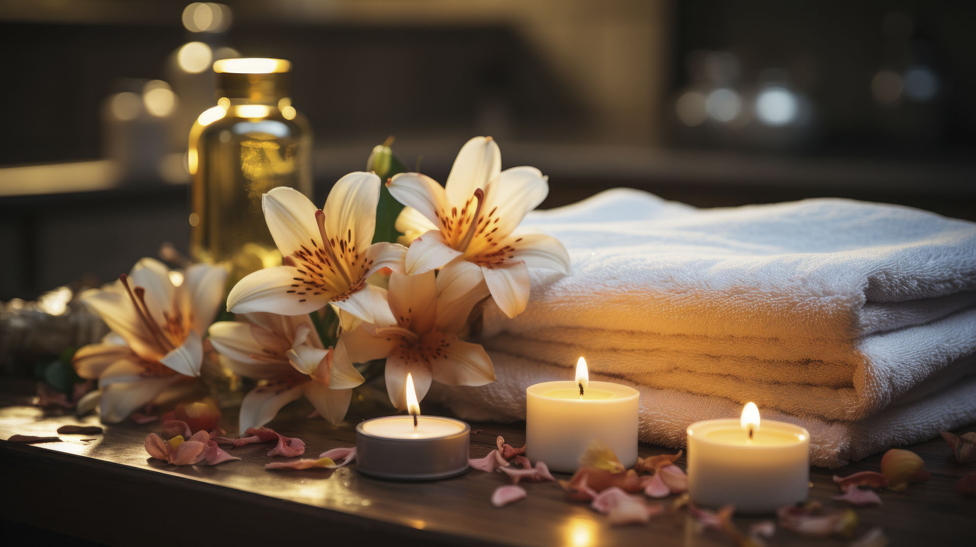 Rustige massageruimte van Medina Thai Health & Therapy Massage in Malden